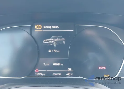 2021 BMW 330I from USA, damaged, VIN 3MW5R1J05M8B70900